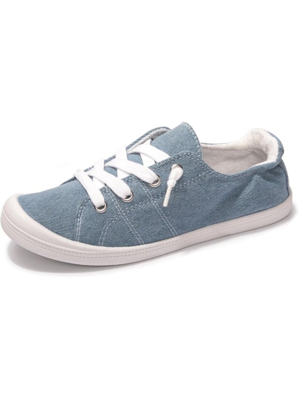 Stylish Women's Slip-On Canvas Sneakers | Comfortable Low Top Walking Shoes
